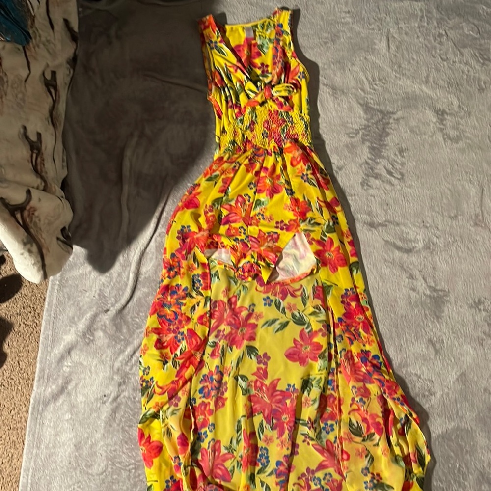 romper flowers for summer weather size medium
